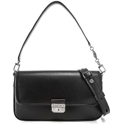 michael kors bradshaw sm conv shoulder|Bradshaw Small Woven Leather Convertible Shoulder Bag.